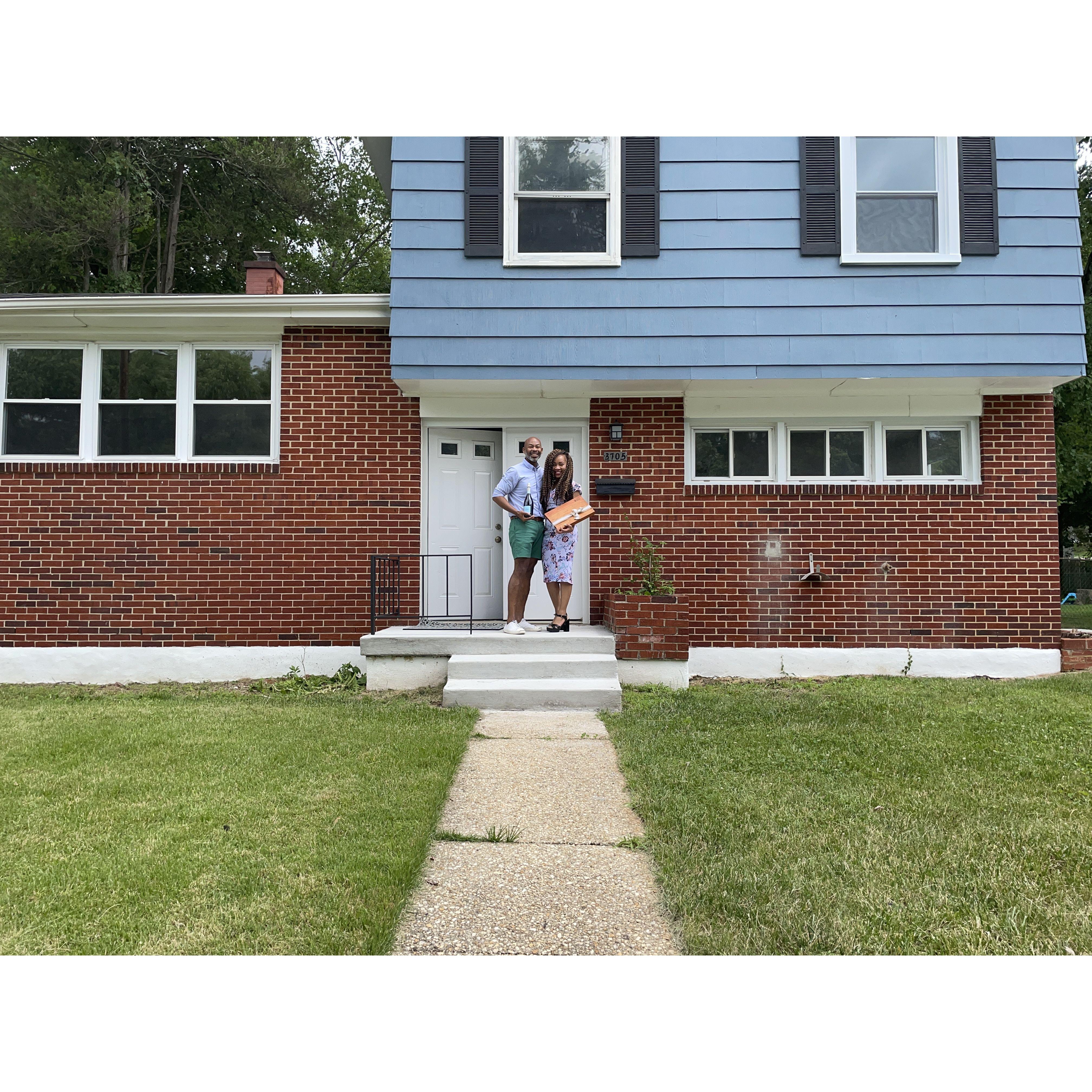 Our first house