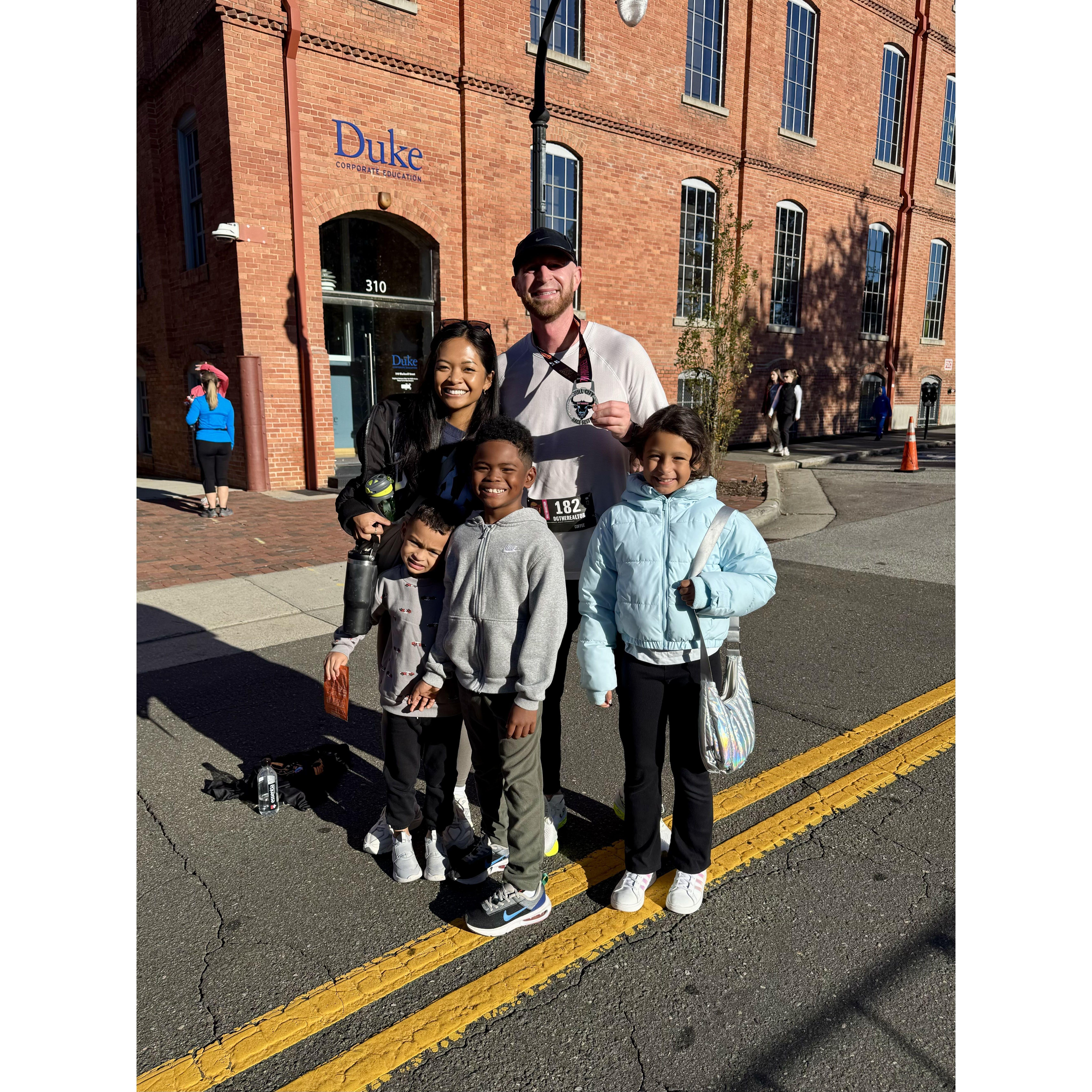 Daniel's half marathon