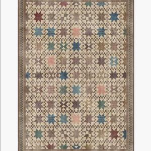 Calloway Brown Multicolor Rug | All-In-One Rug | 5'x7' | Ruggable