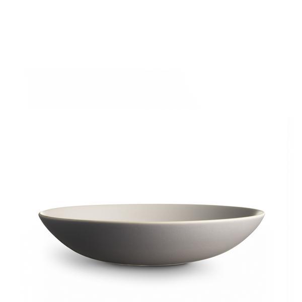 Shallow Salad Bowl - Opaque White