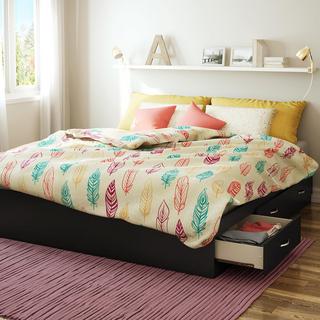 Step One Platform Bed with 6 Drawers