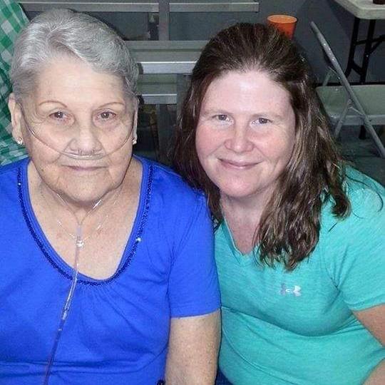 Brides Aunt Nancy and cousin 
Pritchard Family
