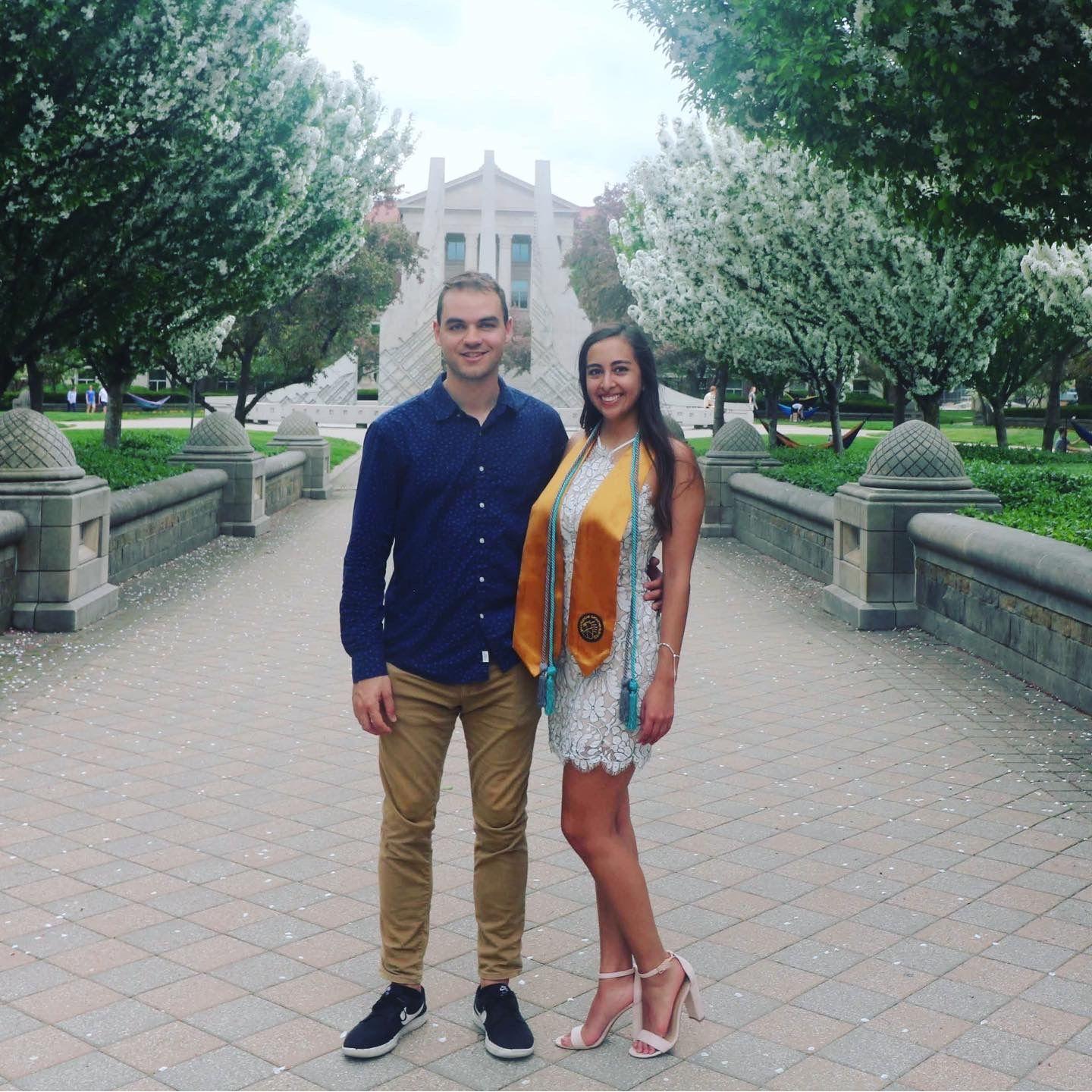 May 2020: Dani's graduation from Purdue University.