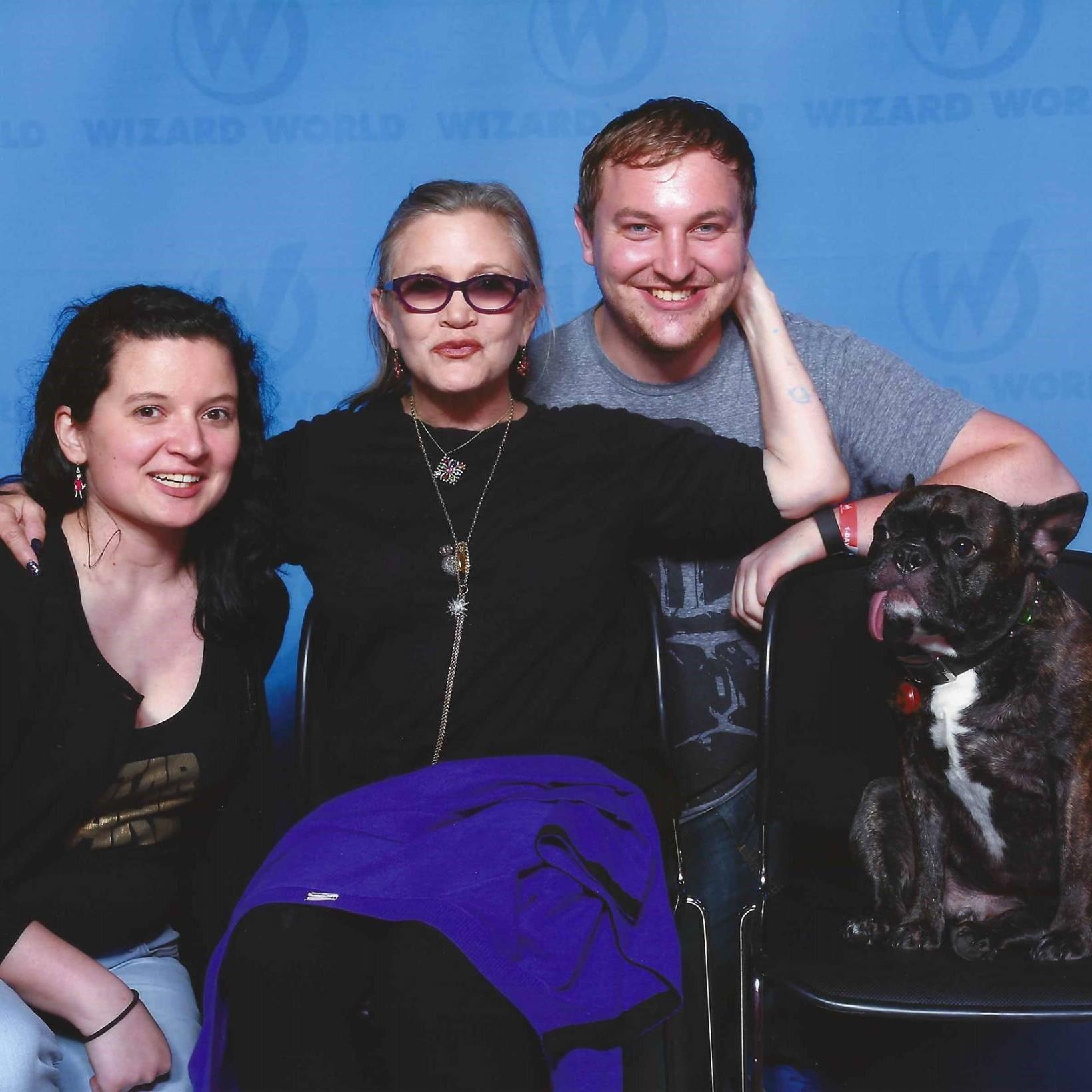 Princess Leia <3 and Gary at Chicago Wizard World Con in October 2016.