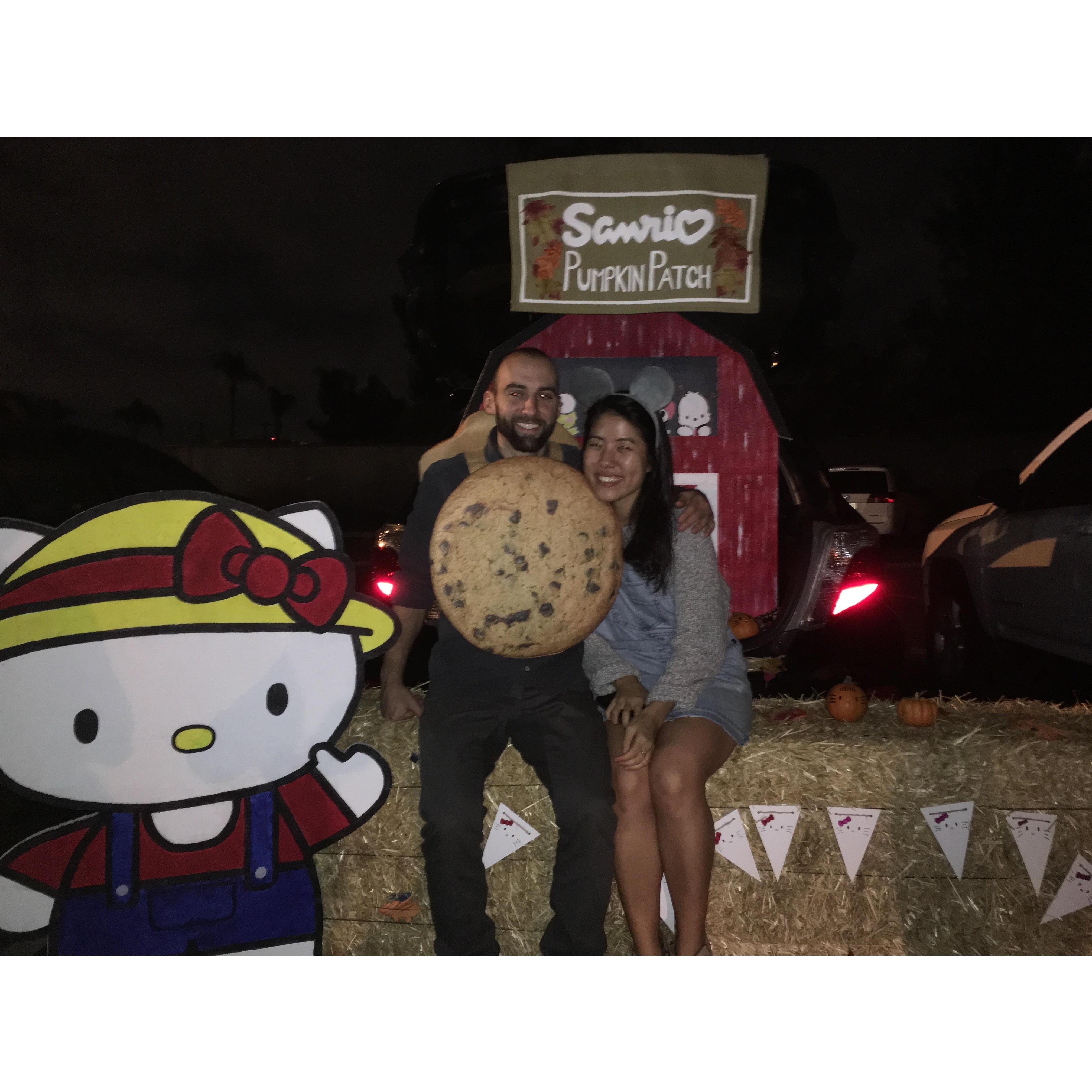 Truck or Treat at Newsong Church. We went as "If You Give a Mouse a Cookie".