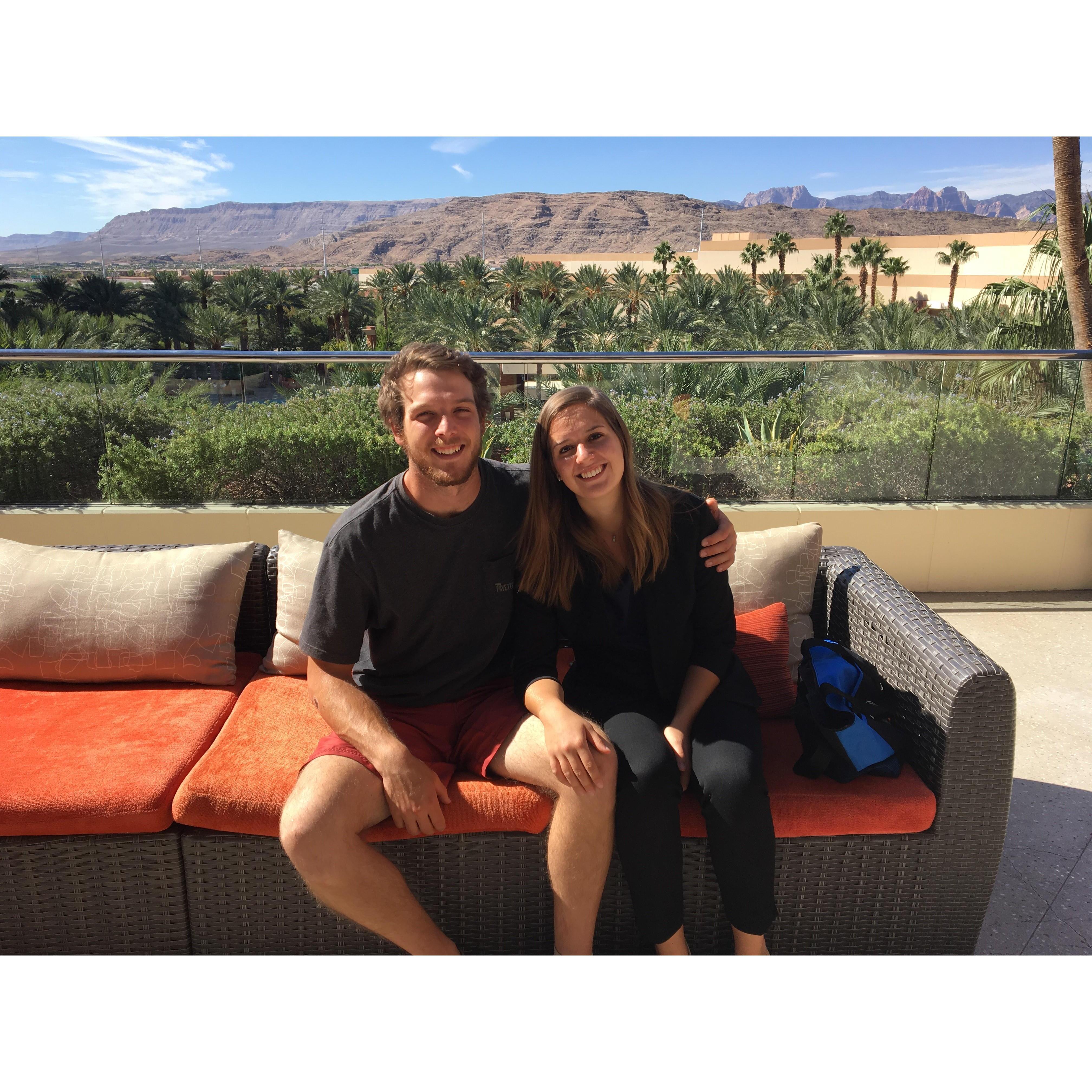 Far apart, but he always found a way to be with me Las Vegas, UT 2016