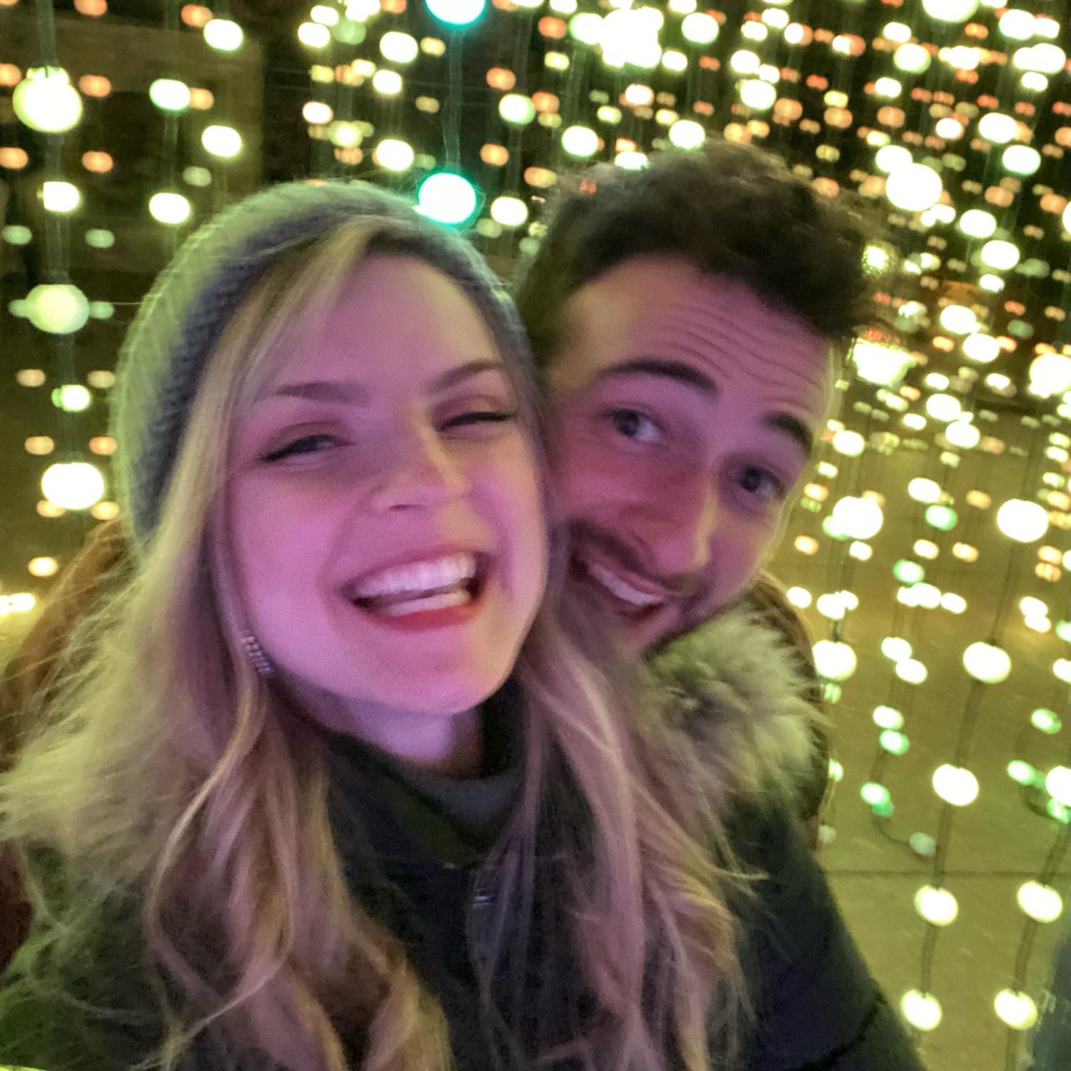 If you have a significant other and it is winter, then you go to a light display. It's just what you do.