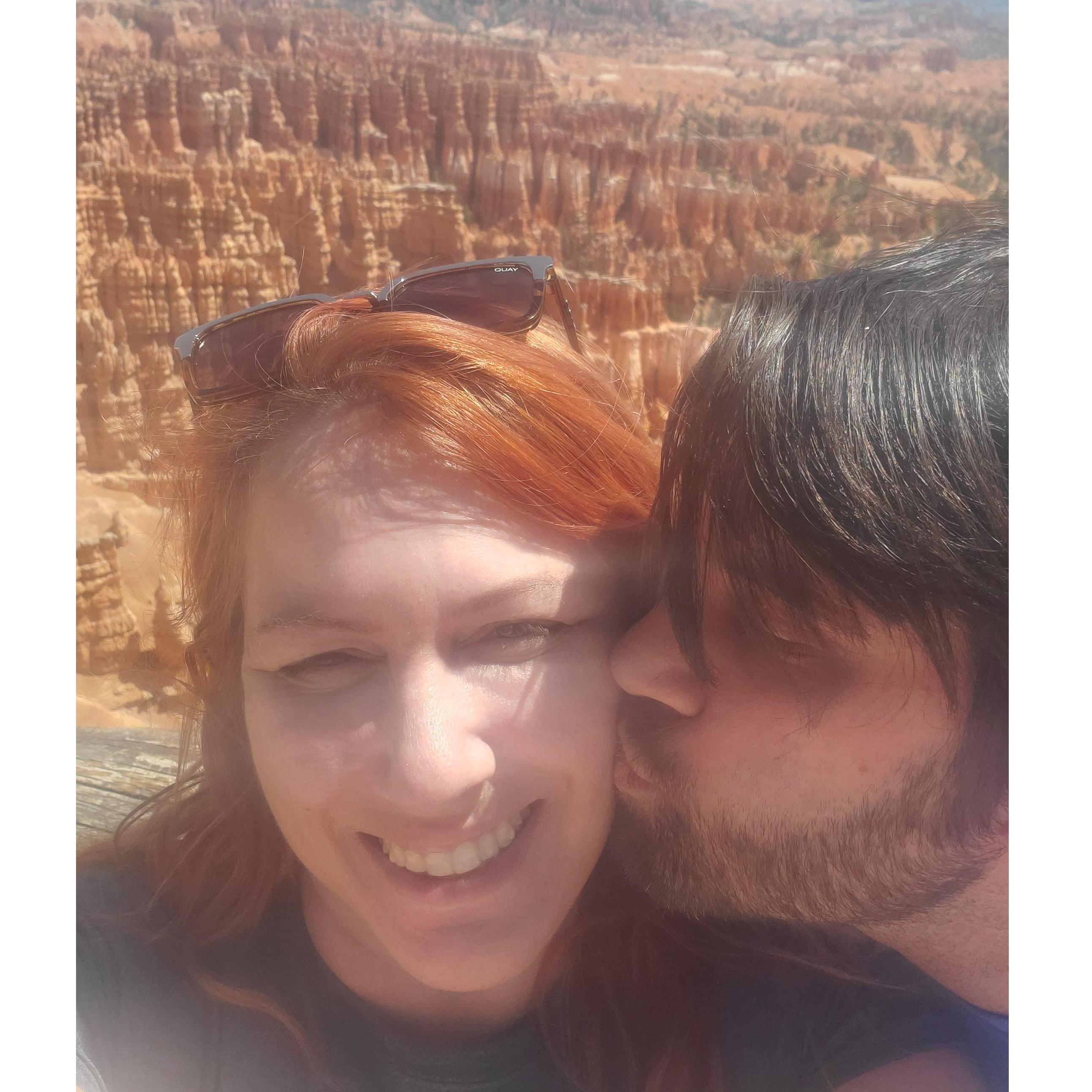 Utah, the prettiest place in the world.  Watch out for them cliffs tho.