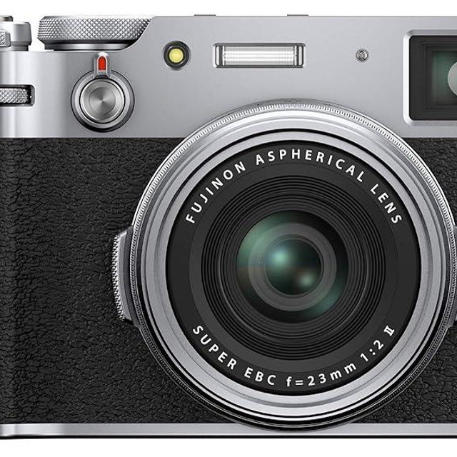 Fujifilm X100V Digital Camera - Silver (Renewed)