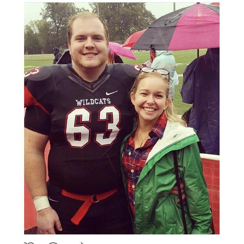 Davidson College football game our junior year, 2015.