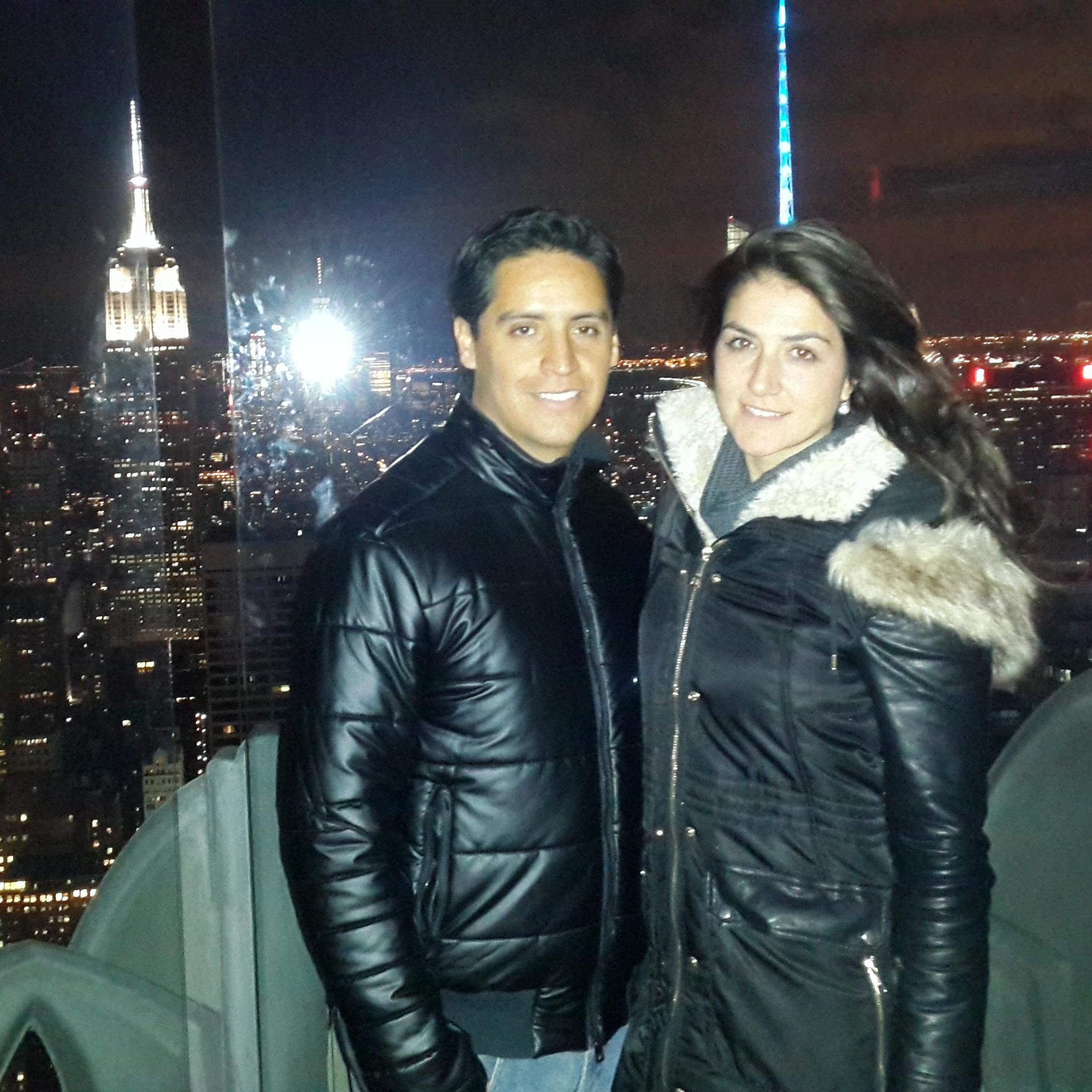 New York City. December 2014. Our first real date.