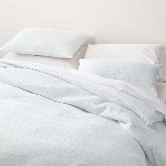 Lindstrom White King Duvet Cover