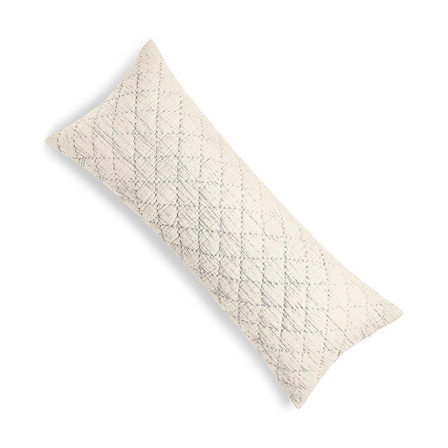 Hotel Collection Dobby Diamond Decorative Pillow, 14" x 36", Exclusively at Macy’s