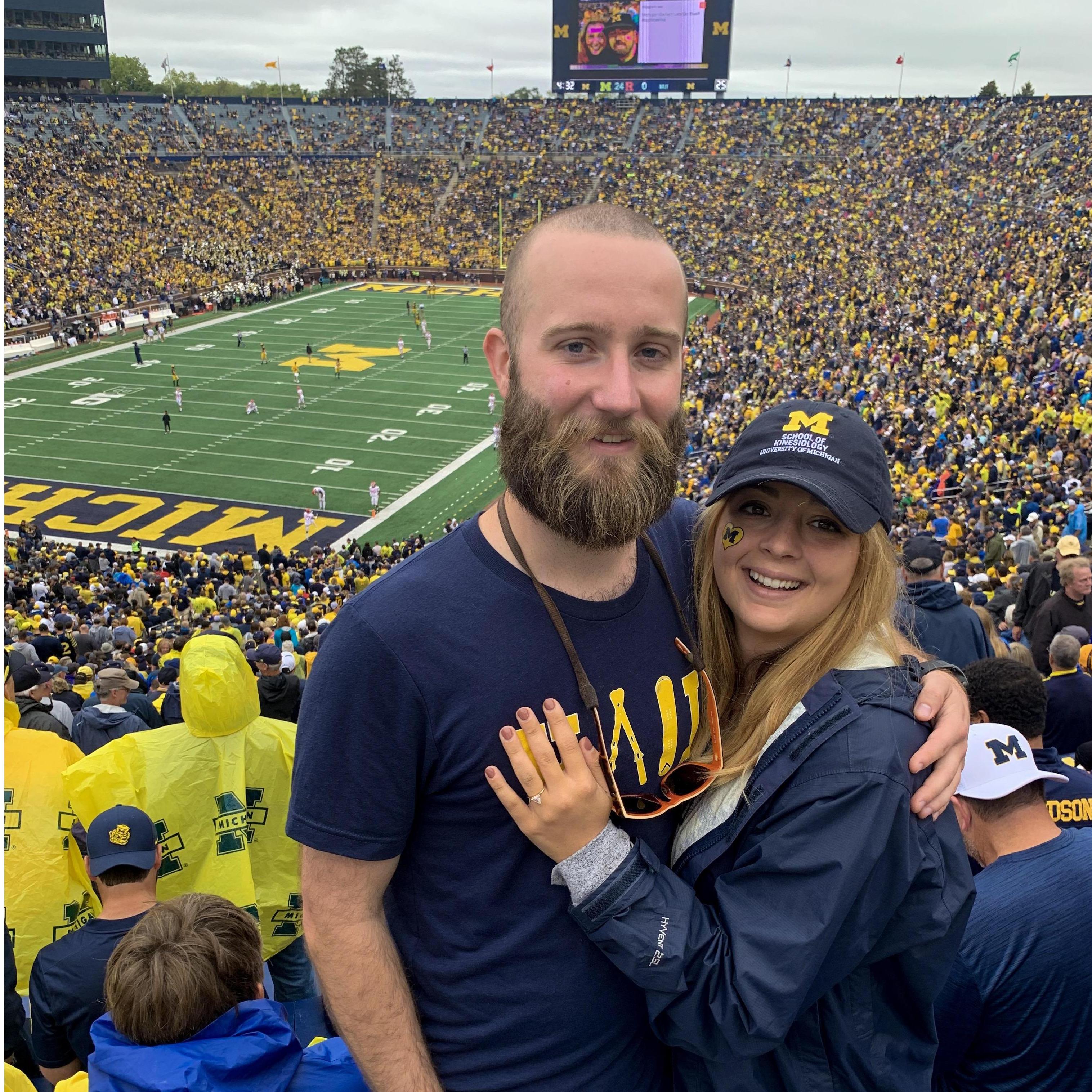 Go blue!