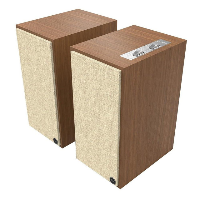 Klipsch The Sevens Heritage Inspired (Pair) Powered Speakers - Walnut