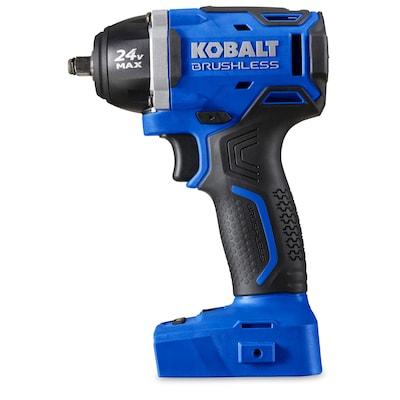 Shop Kobalt Kobalt Brushless-Amp 24-volt Max Variable Speed Brushless 3/8-in Drive Cordless Impact Wrench (Tool only)