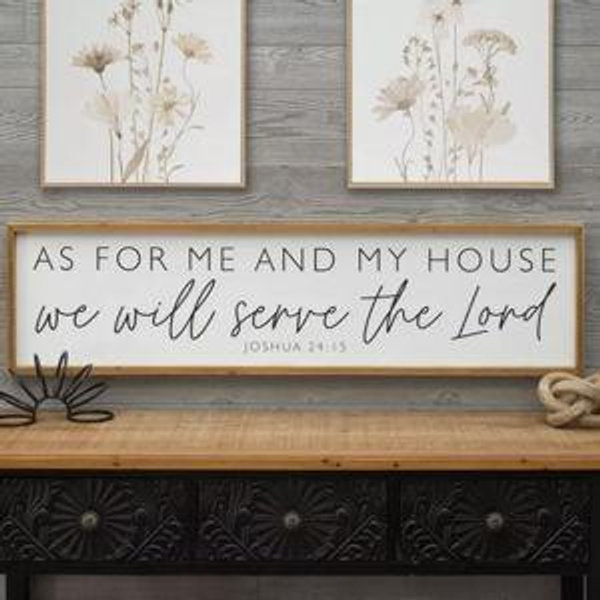 Joshua 24:15 Wood Wall Decor | Hobby Lobby | 1652387