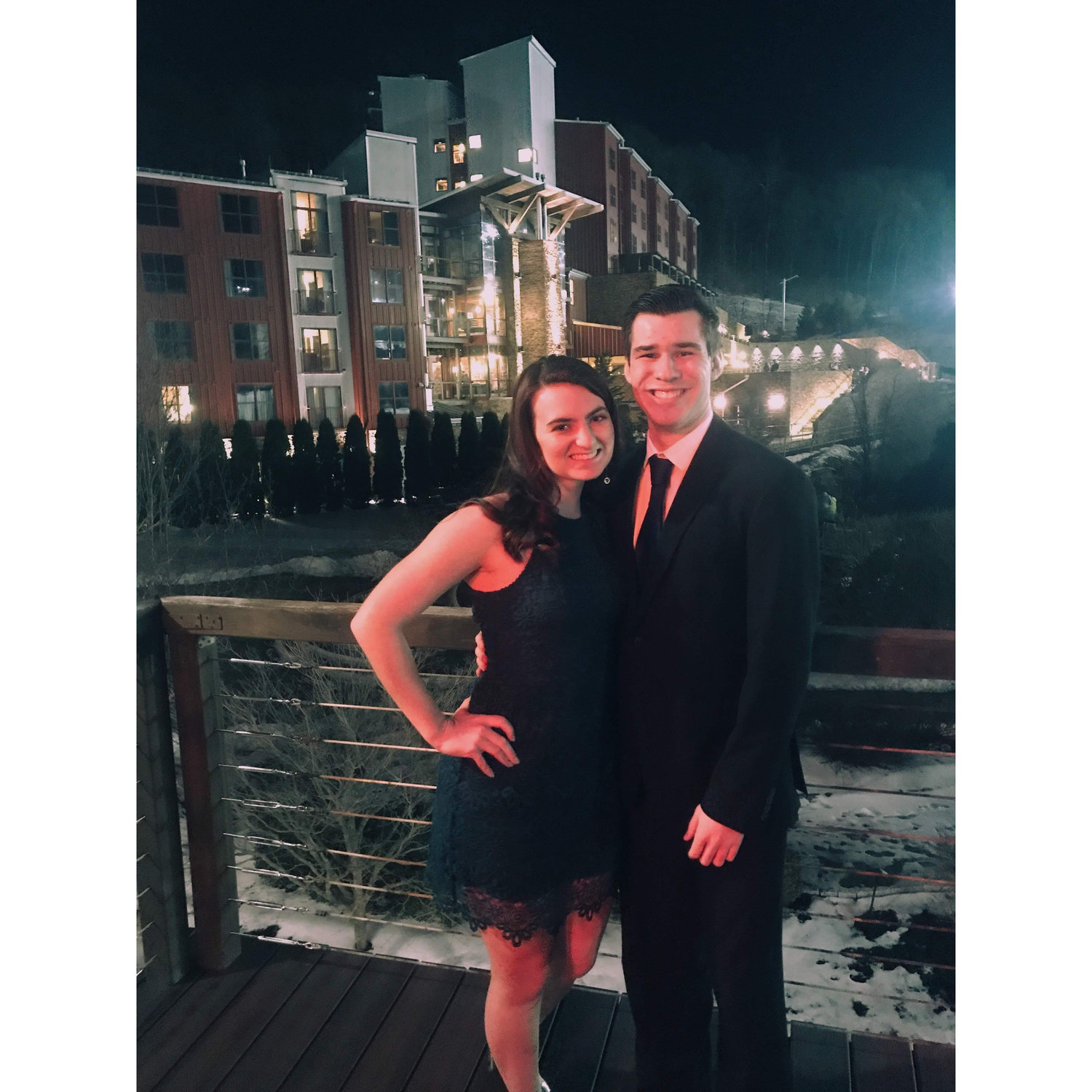 February 15, 2019. Bear Creek Mountain.
The night we started dating at DeSales Semi Formal