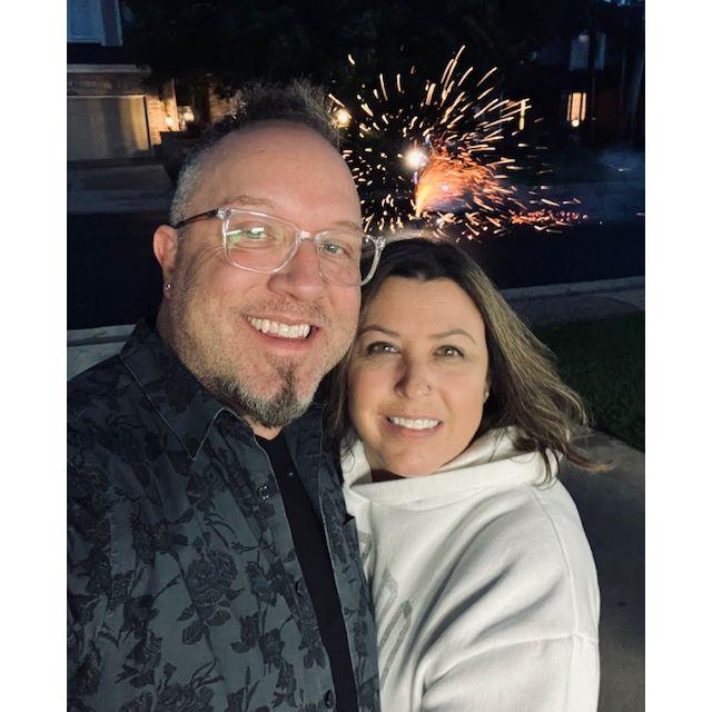 Sparks are flying...Happy 4th of July!