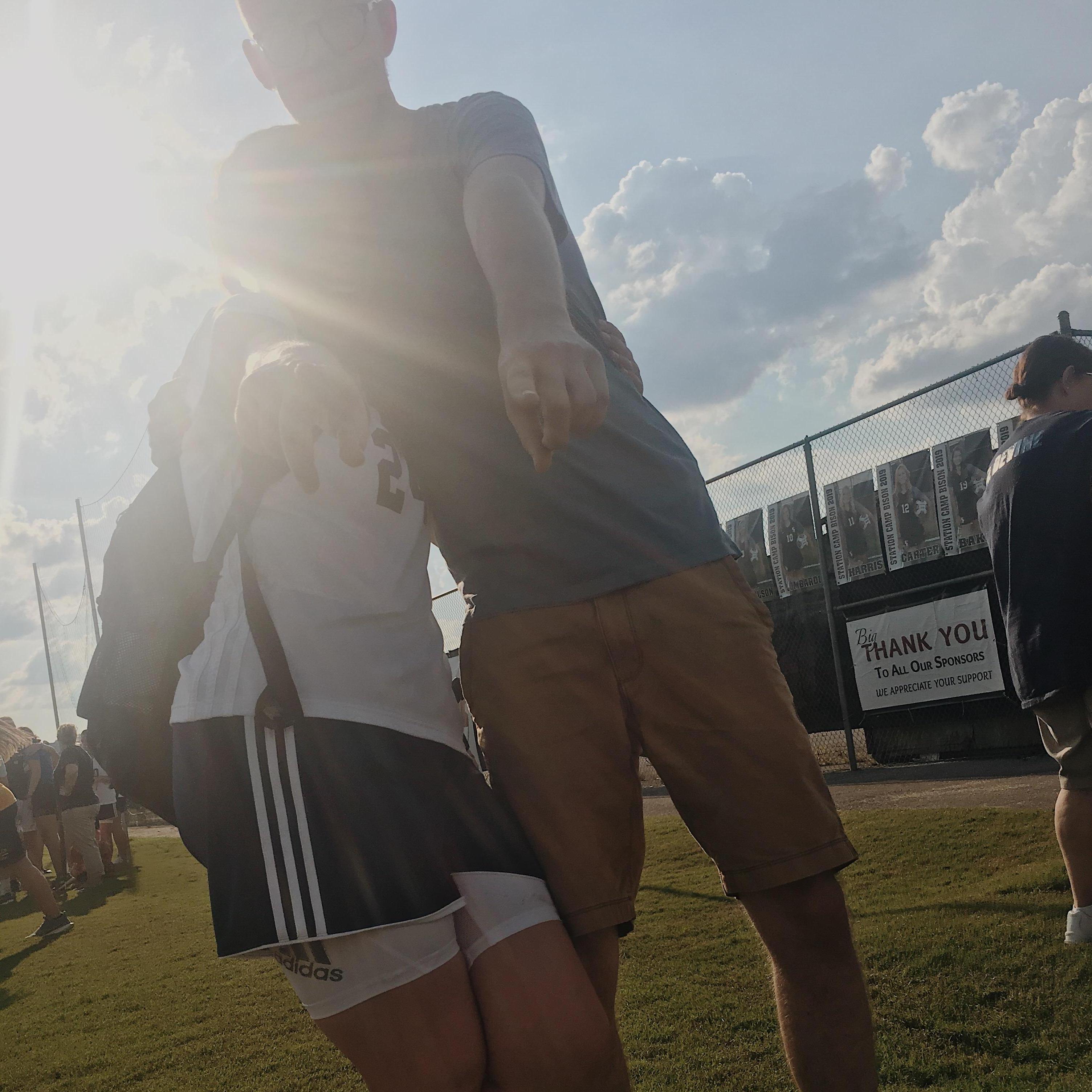 Our future is so bright you can't see our faces. October 6, 2018.