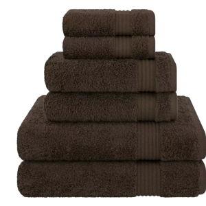 American Soft Linen Turkish Premium Quality 100% Cotton 6 Piece Towel Set, Soft Absorbent Quick Dry Bath Towels for Bathroom