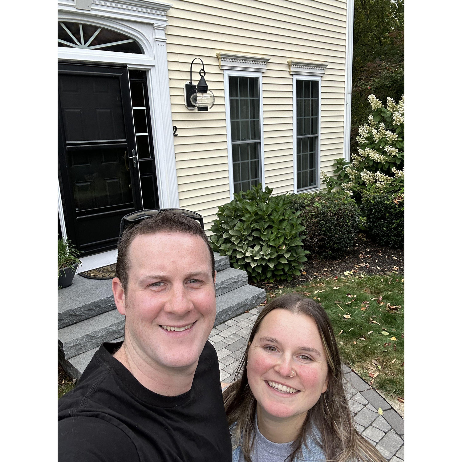 The day we moved into our dream home!