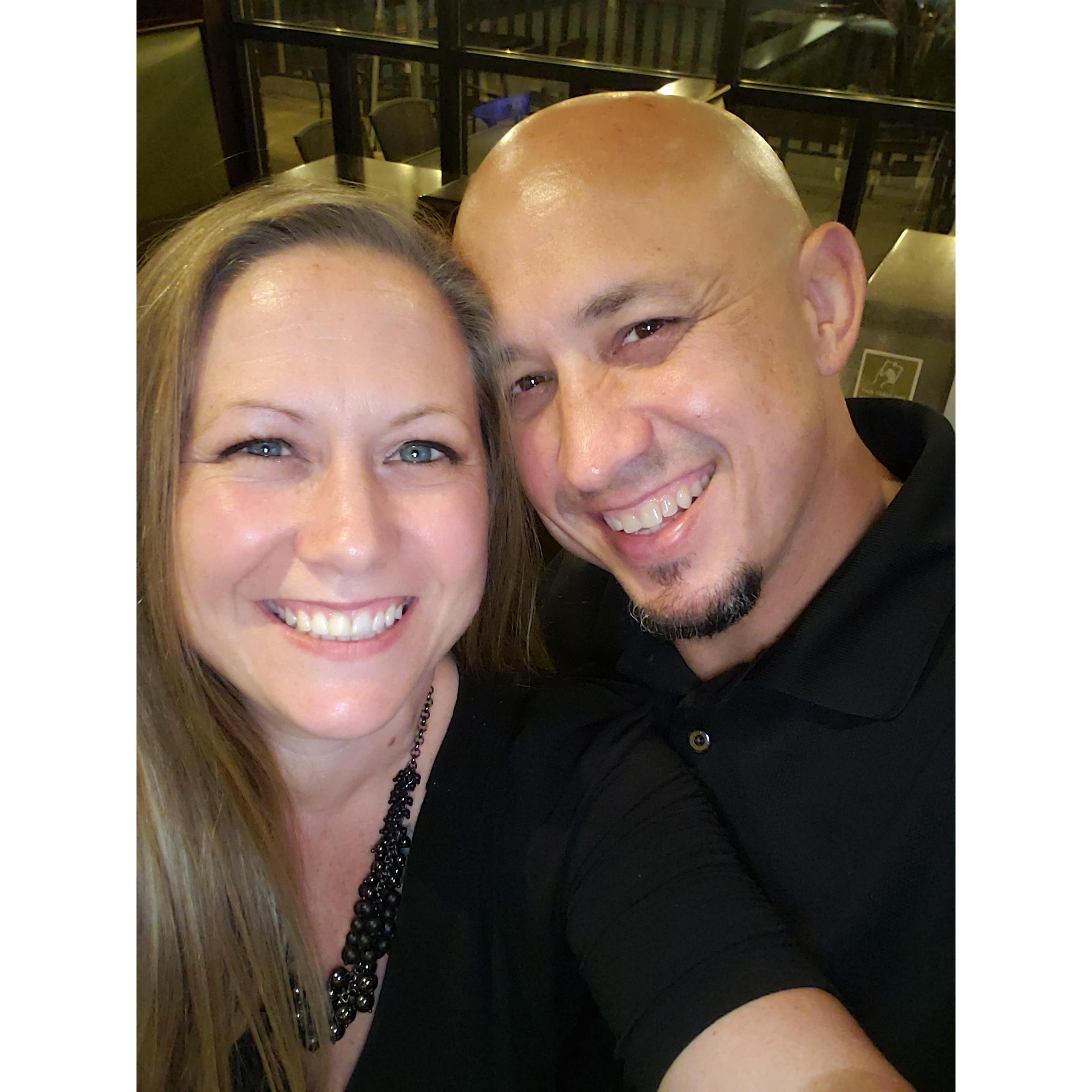 One of our favorite date night pics!