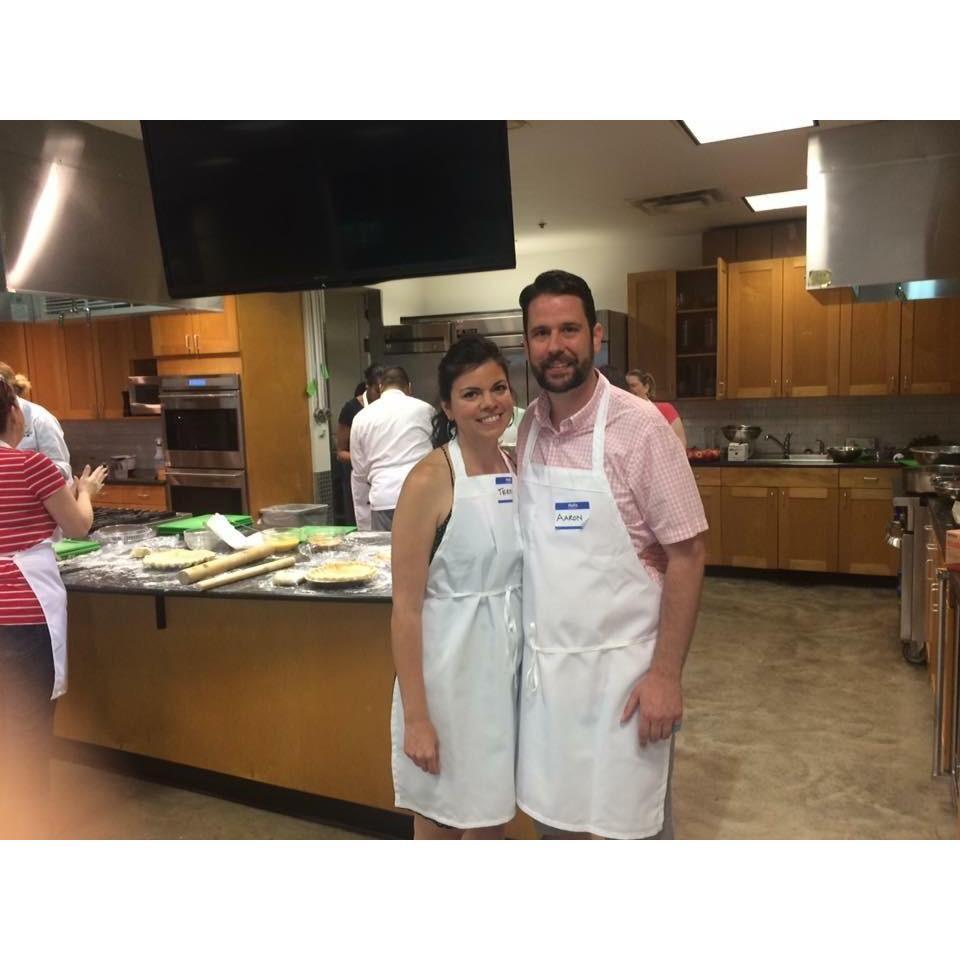 Our first cooking class