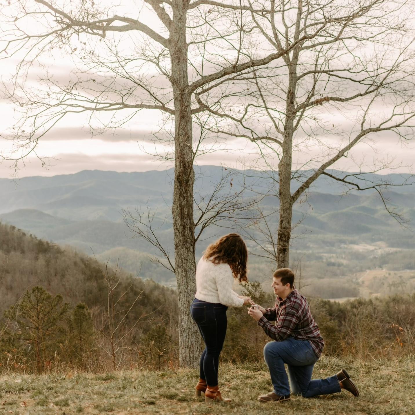 Our engagement in Gatlinburg ❤️