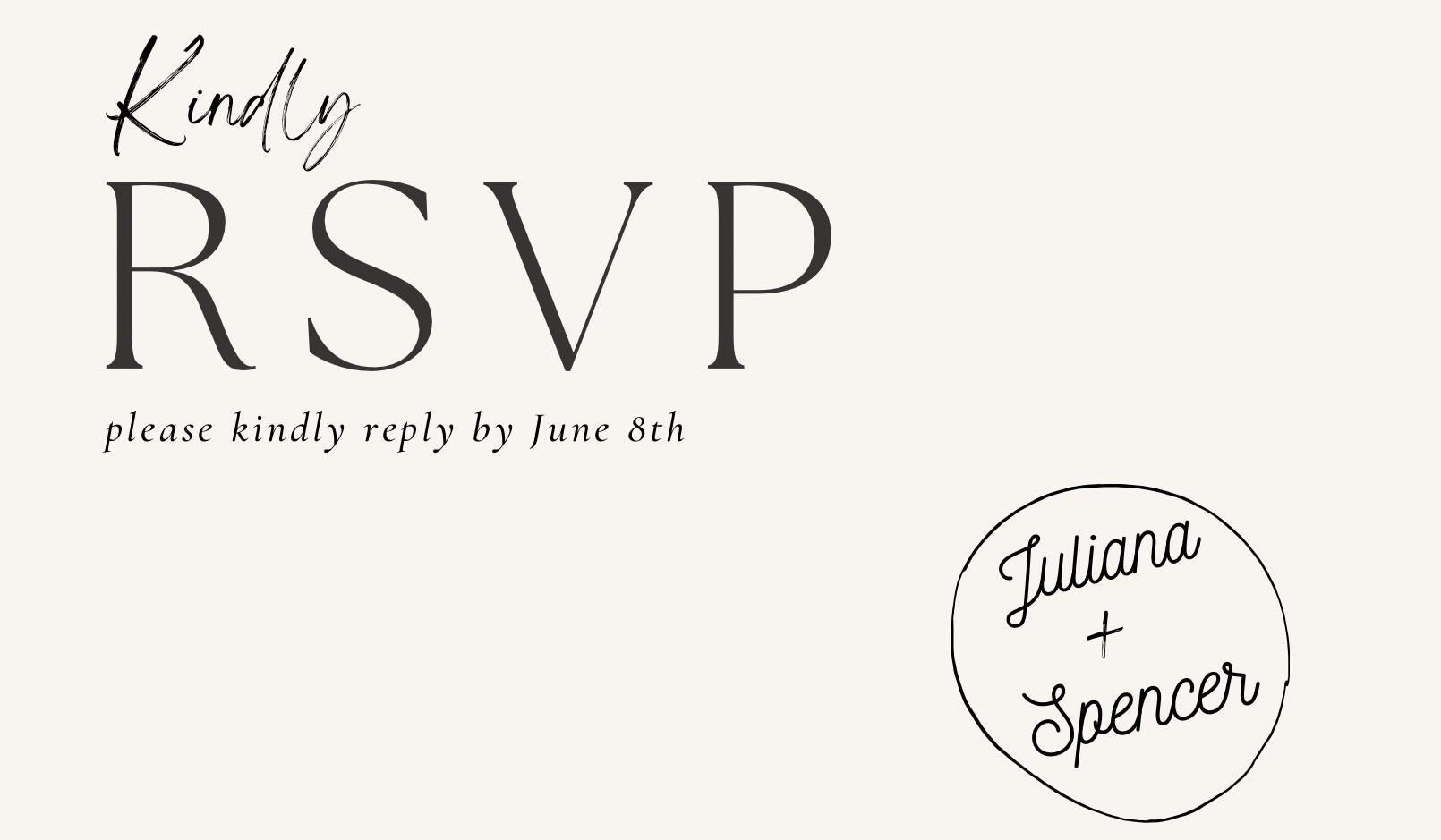 The Wedding Website of Juliana Greenberg and Spencer Ford