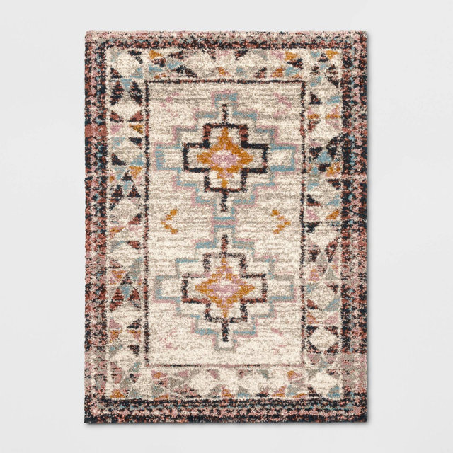 9'X12' Indoor Geometric Shag Woven Area Rug - Opalhouse™