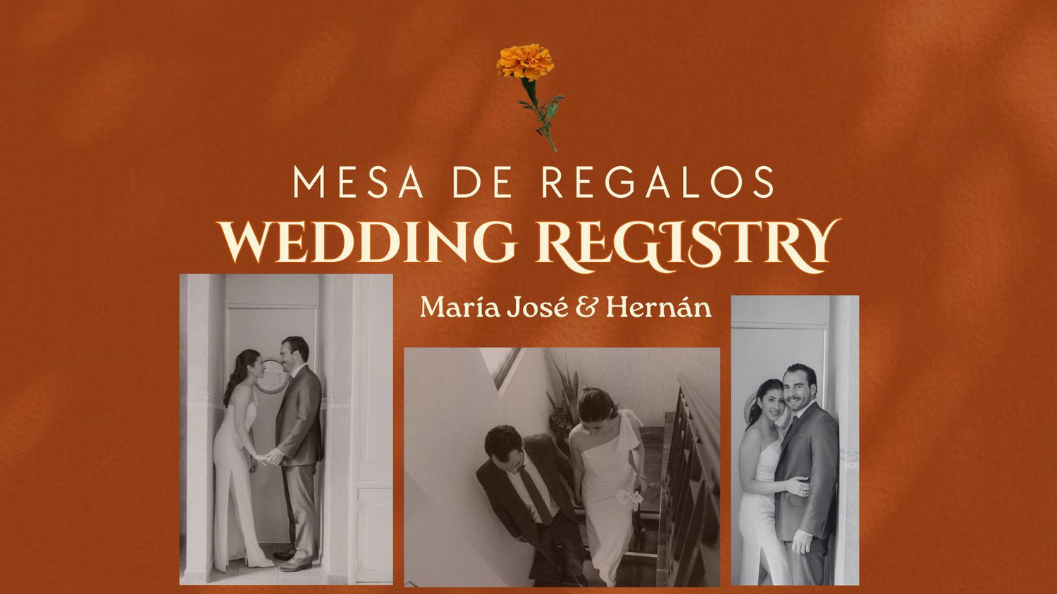 The Wedding Website of MARÍA JOSÉ . and HERNÁN N