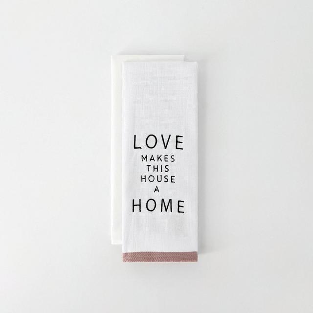 2ct Dish Towels Valentine's Day Love Makes This House A Home - Bullseye's Playground™