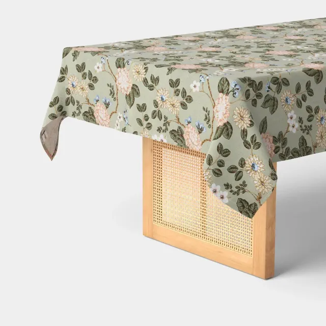 84"x60" Botanical Floral Tablecloth - Threshold™