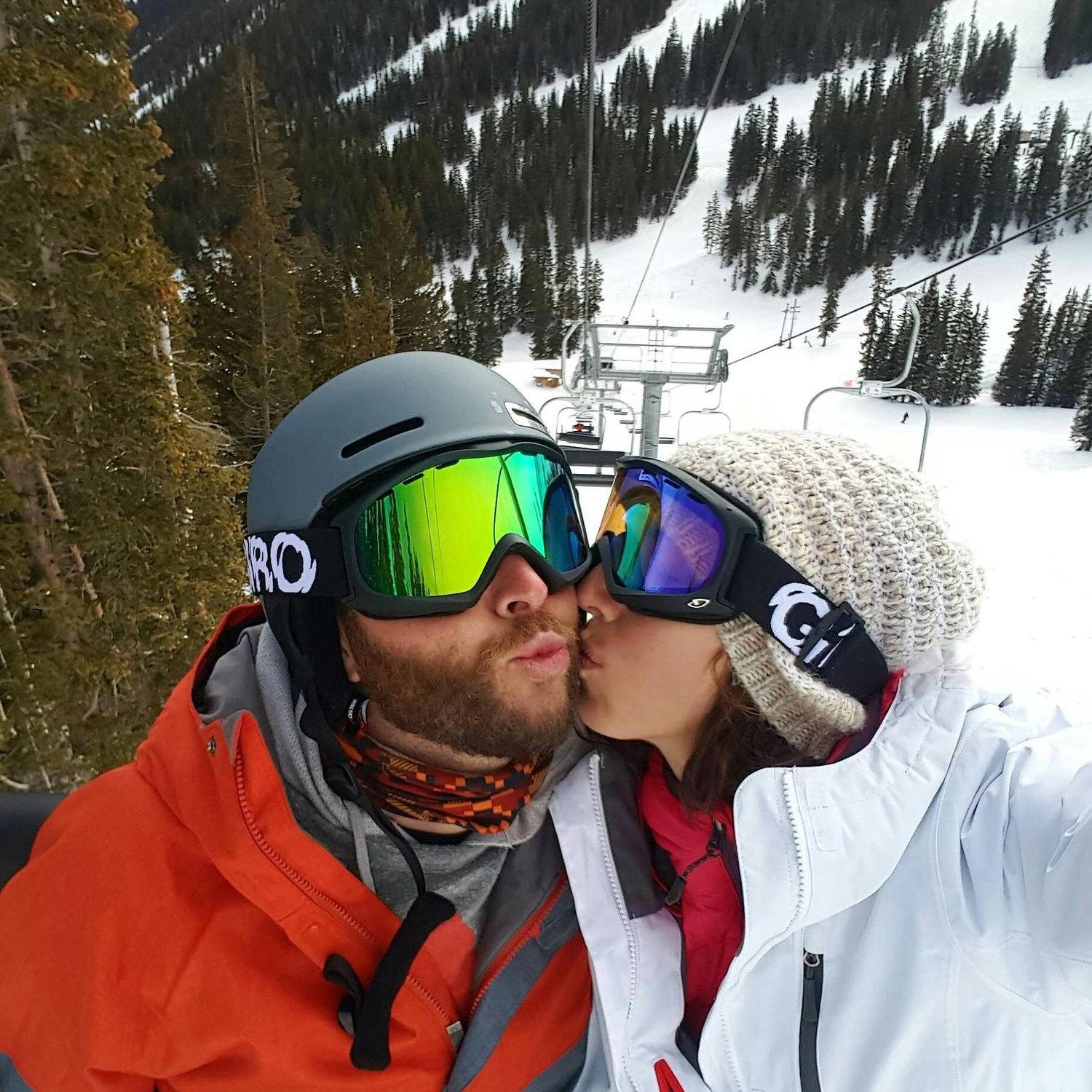 Snowboarding in Loveland, CO- February 2017