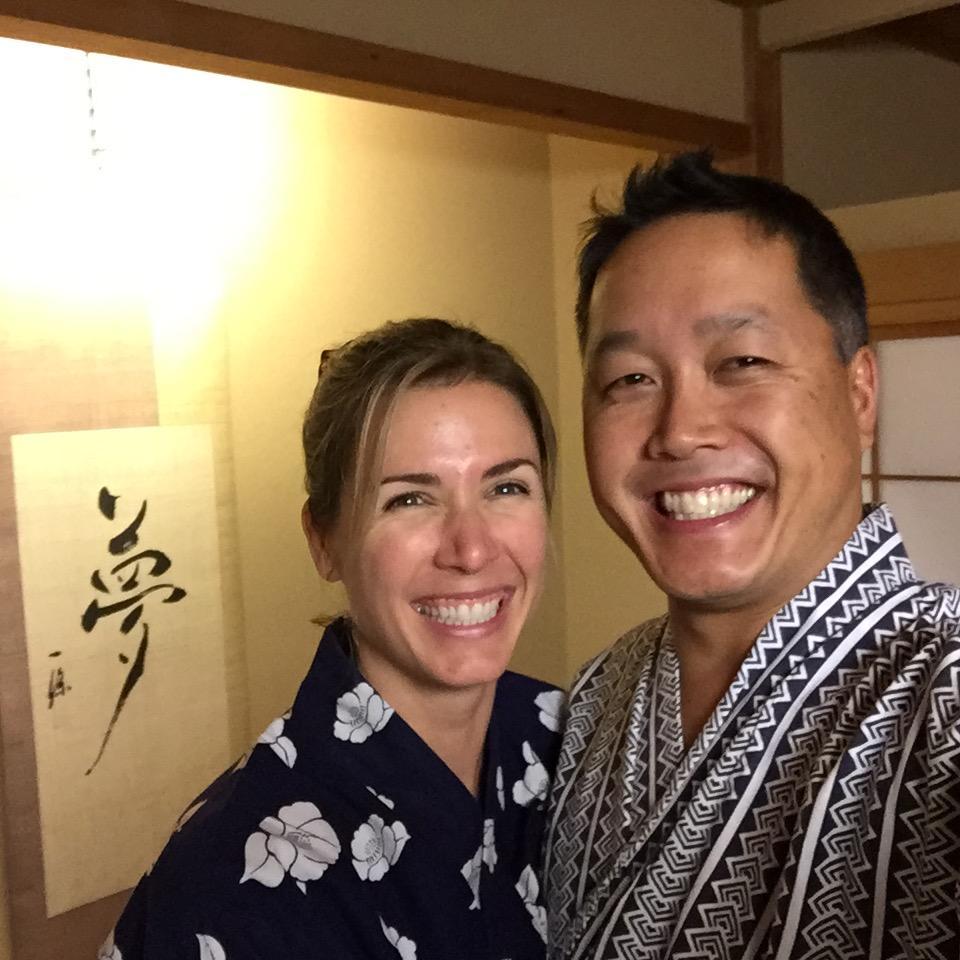 Our first visit to a traditional Japanese onsen in Hakone, Japan 2017.