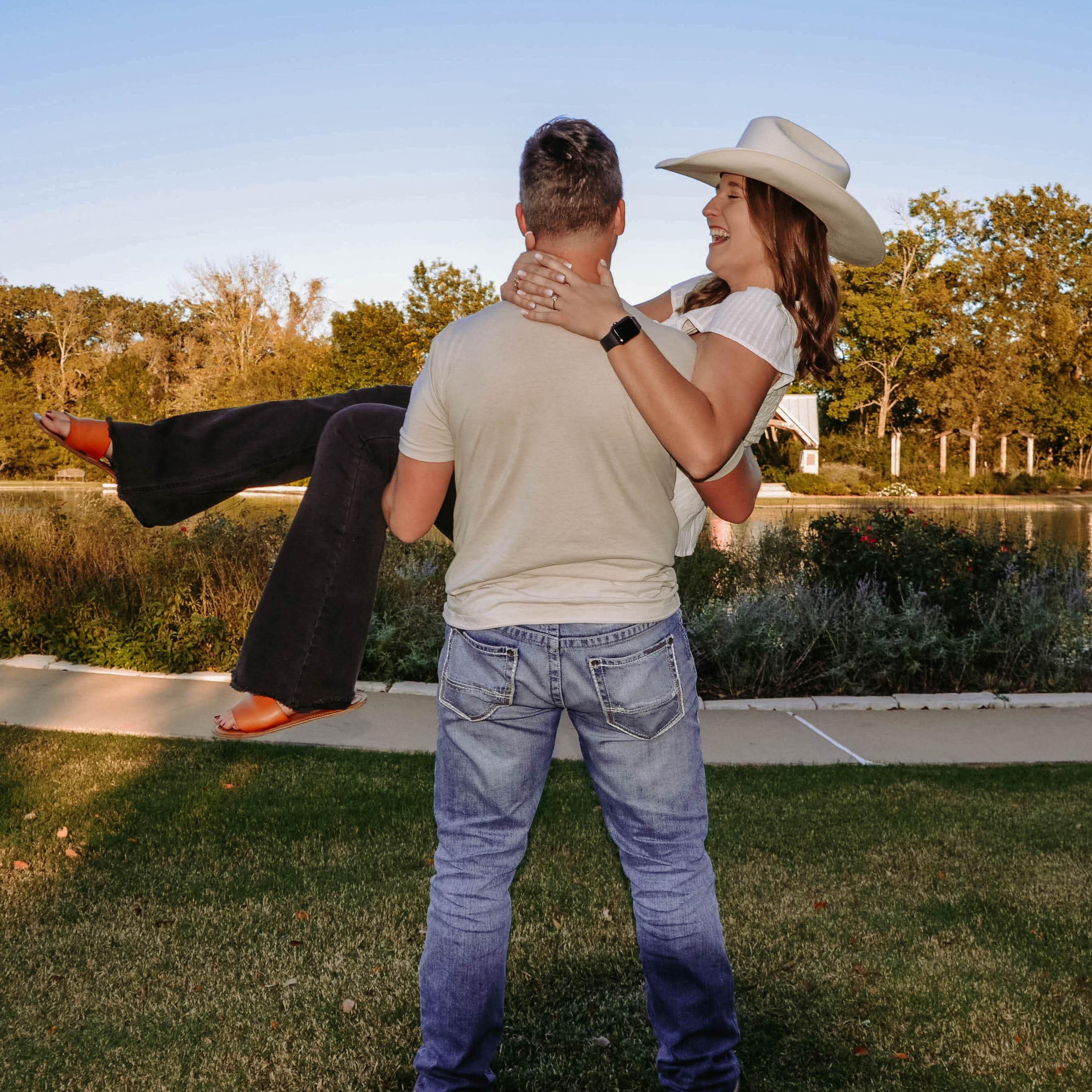 NOVEMBER 5, 2022 - The Yes Day! 
We took engagement pictures right after the proposal!