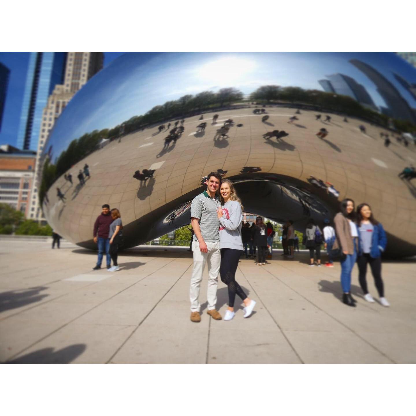 Chicago stop on our move to Raleigh, 2019