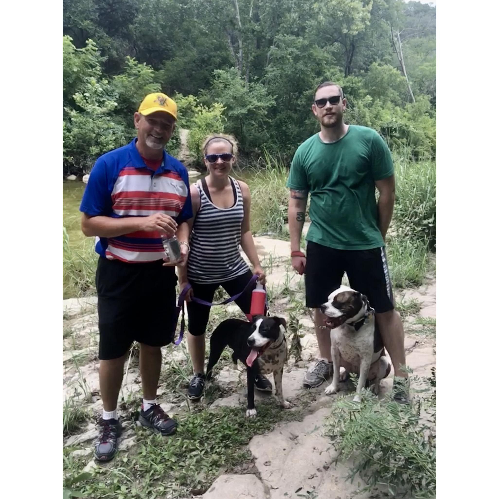 Hiking in Austin 2017