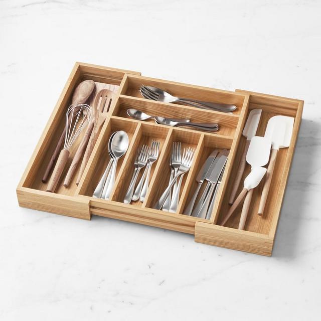 Hold Everything Expandable In-drawer Flatware Organizer, Large