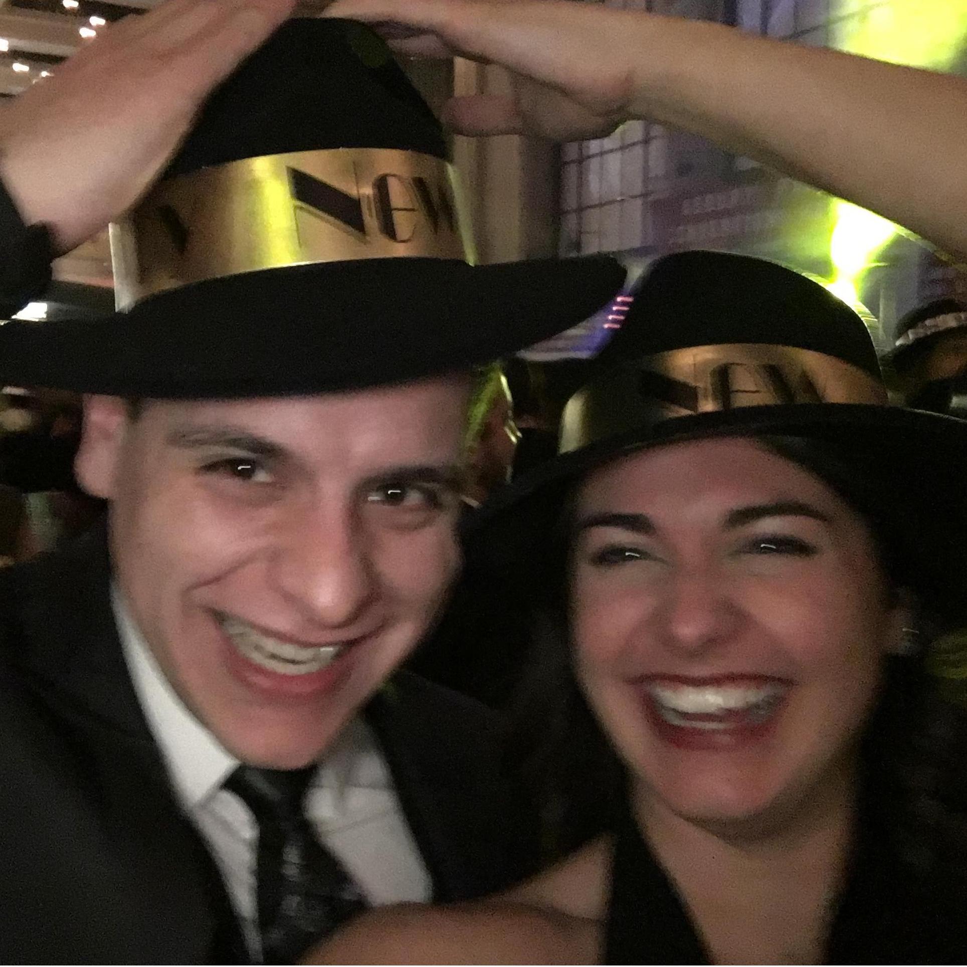 New Year's resolution - find a hat that fits Aron
