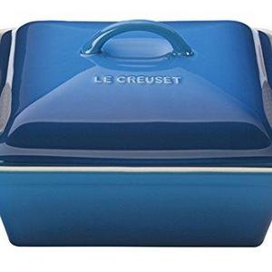 Le Creuset of America - Le Creuset Heritage Stoneware 2-1/2-Quart Covered Square Casserole, Marseille