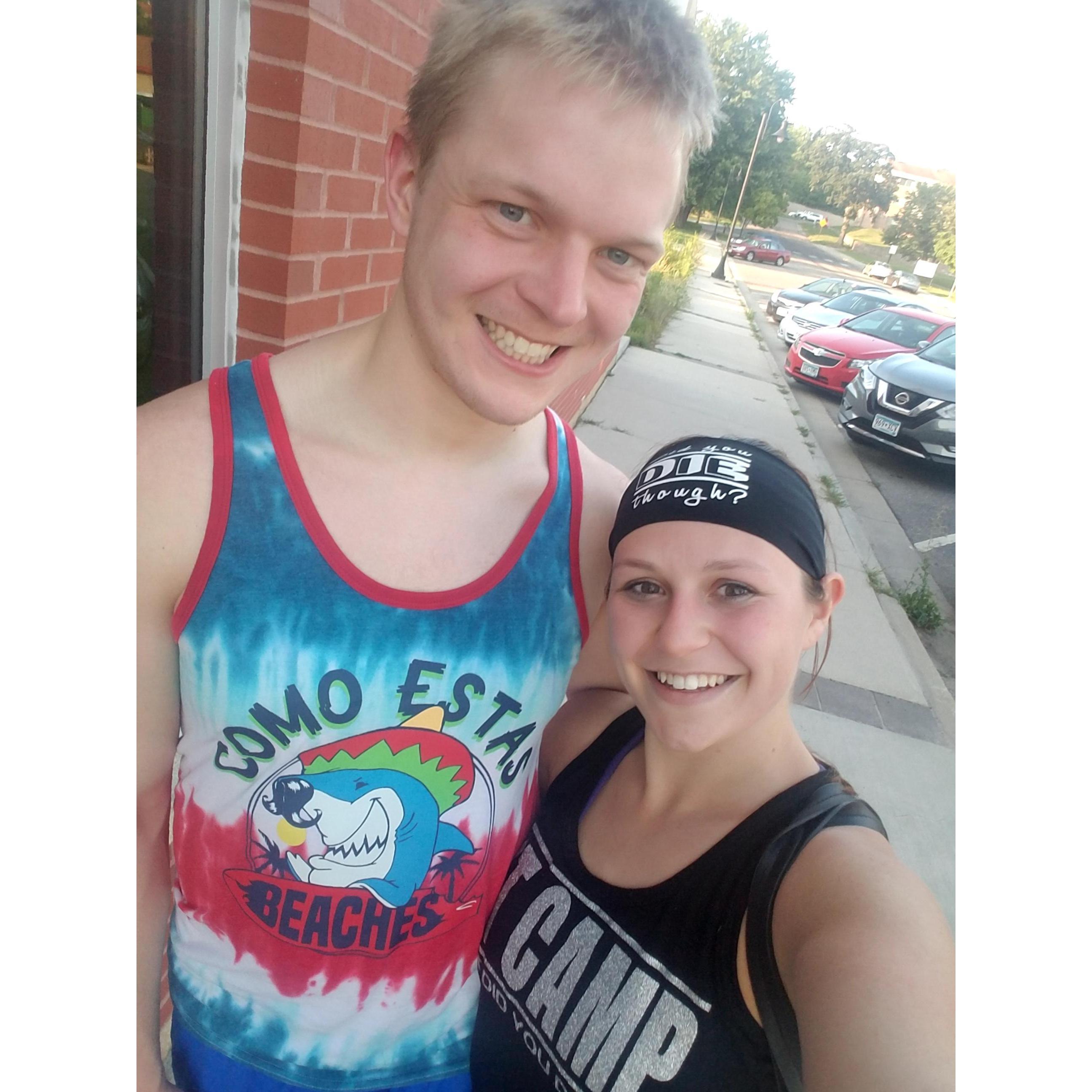 We always love getting in a good workout at fitcamp!