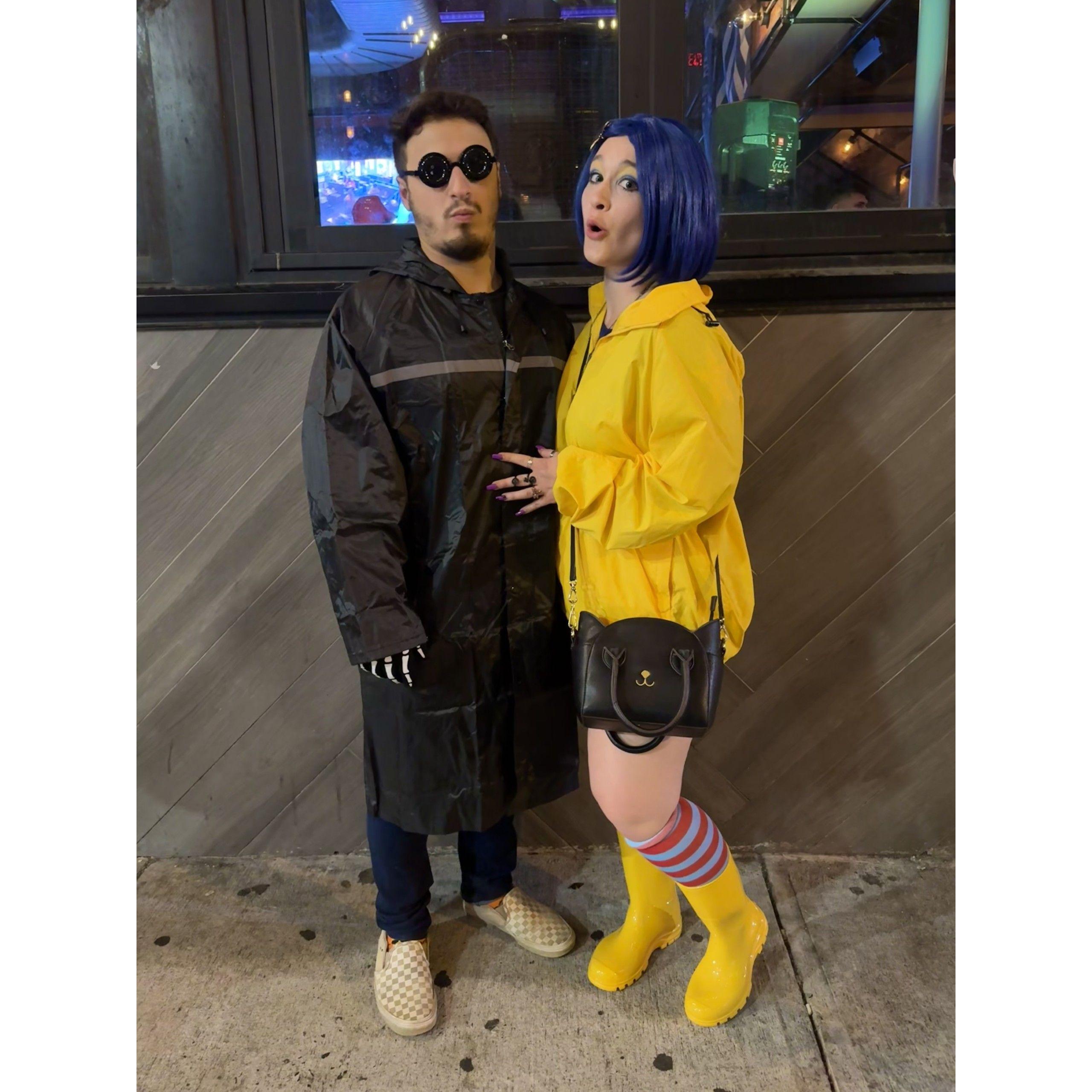Coraline and Wyblie, Halloween 2023