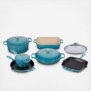 10 Piece Signature Cast Iron Set
