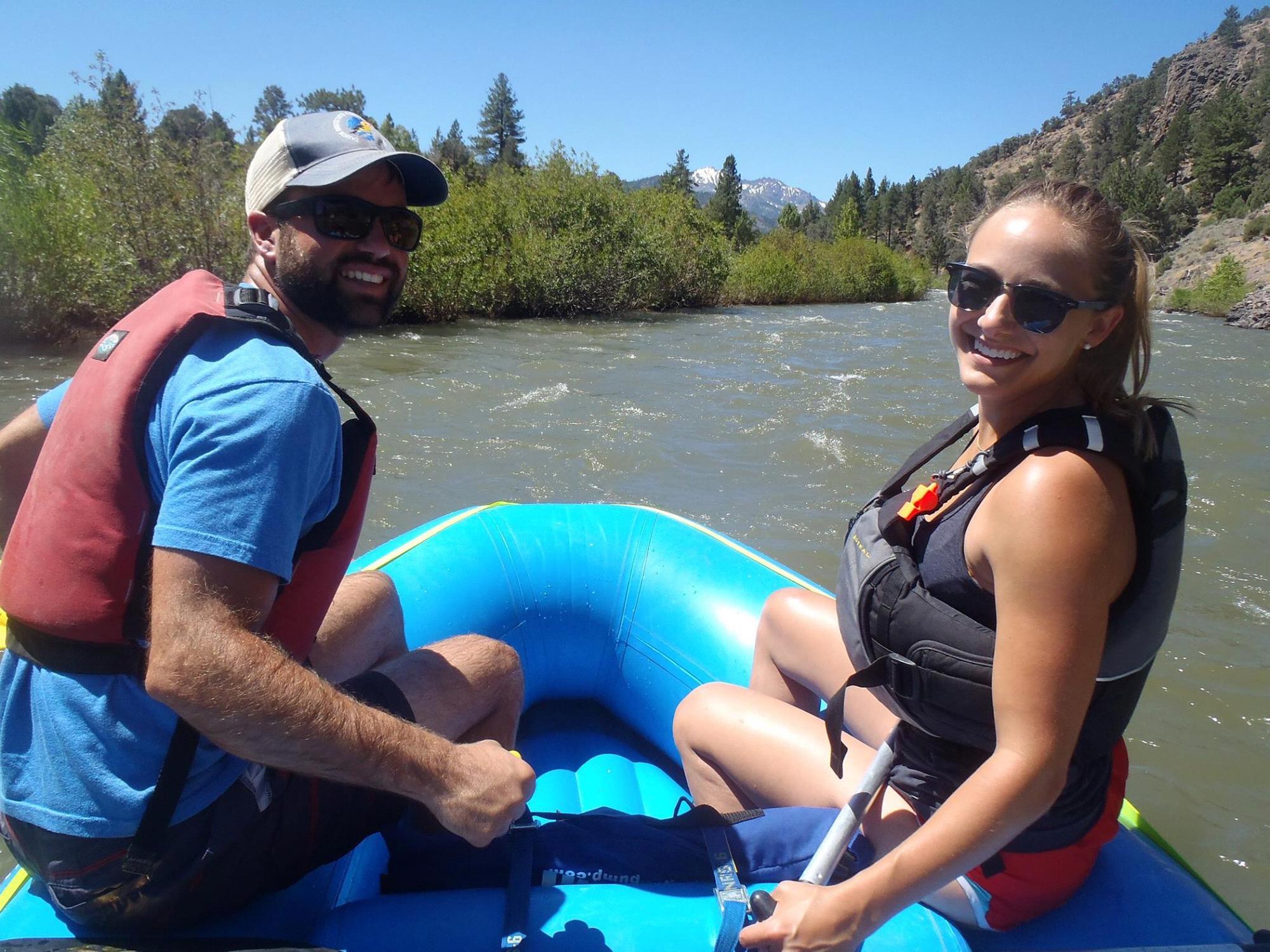 Rafting with Nathan