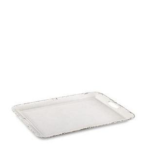 Rustic Melamine Tray with Handles