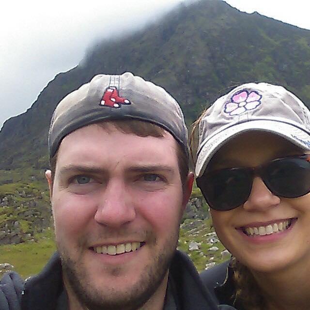 Hiking the Gap of Dunloe in Killarney, Ireland. One day we'll get the hang of selfies. But not today. (June 2015)