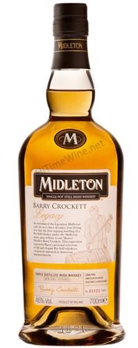 MIDLETON IRISH WHISKEY BARRY CROCKETT 750