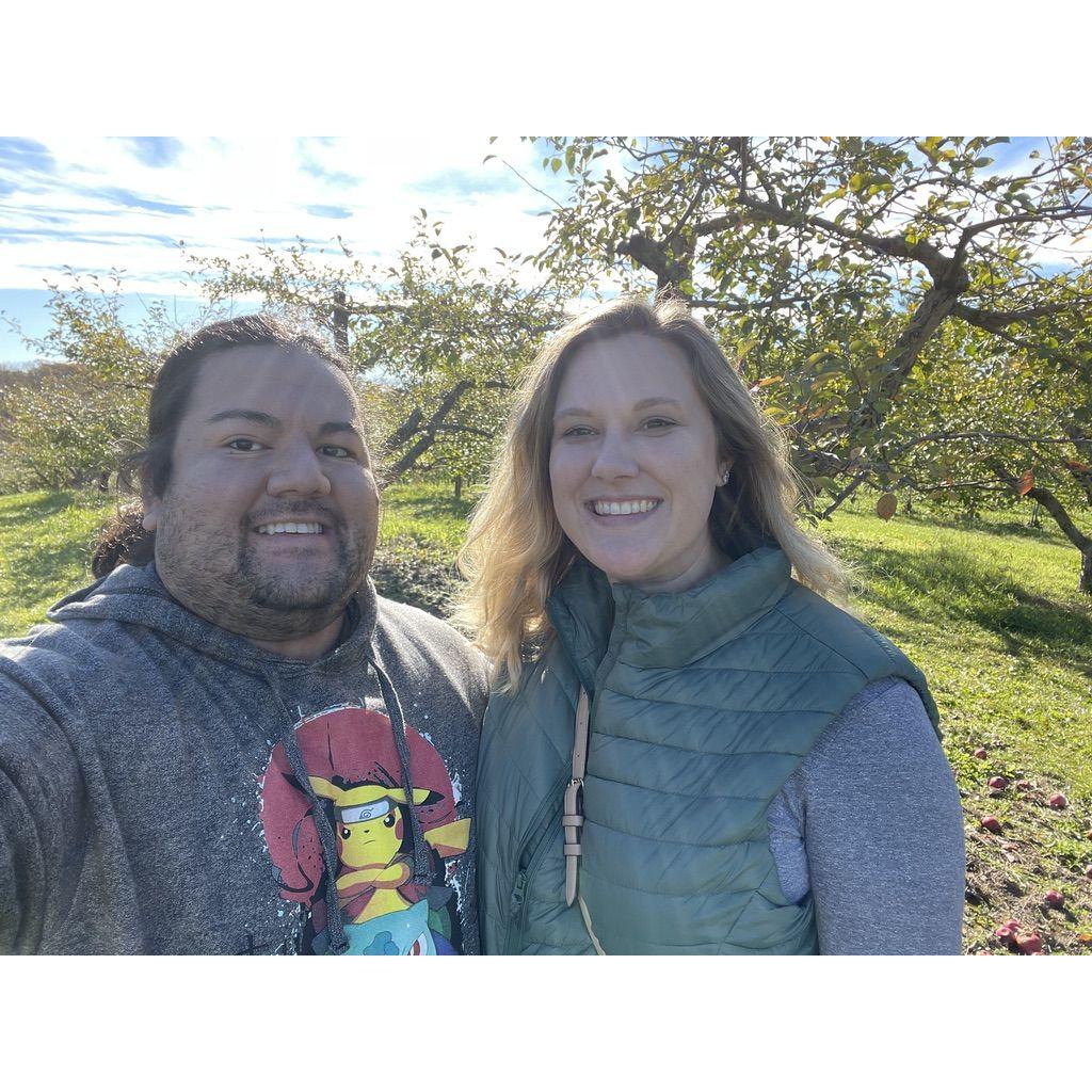 Apple orchard fun